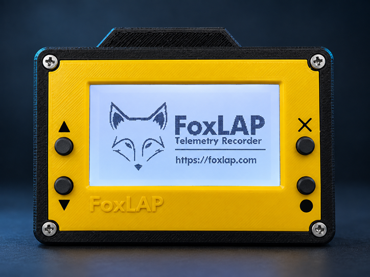 FoxLAP DIY finished product, front view