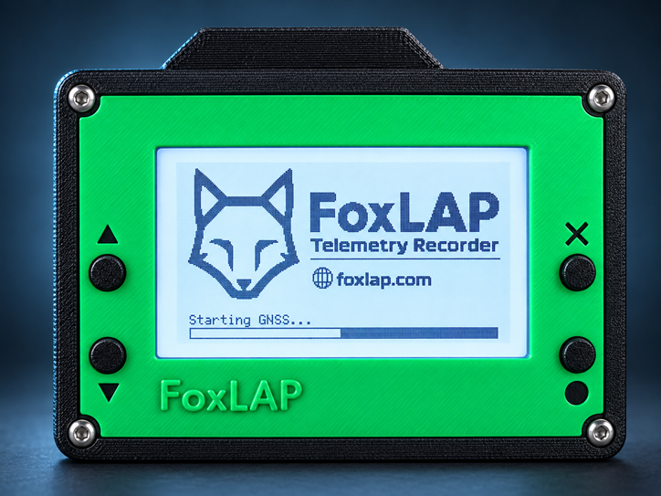 FoxLAP DIY ESP32-S3 Nano finished product, green front view