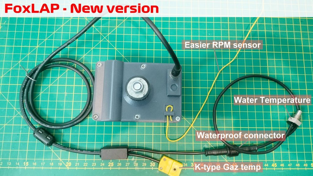 FoxLap external sensors